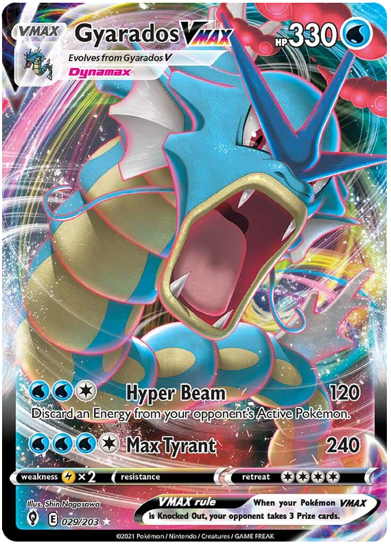 Gyarados VMAX - Evoluzioni Eteree 029/203 [ Italiano / Inglese ]