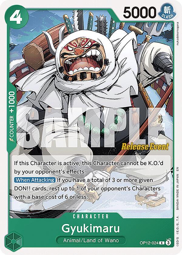 Gyukimaru OP12-024 [ Inglese / Giapponese / Francese / Cinese Semplificato ]