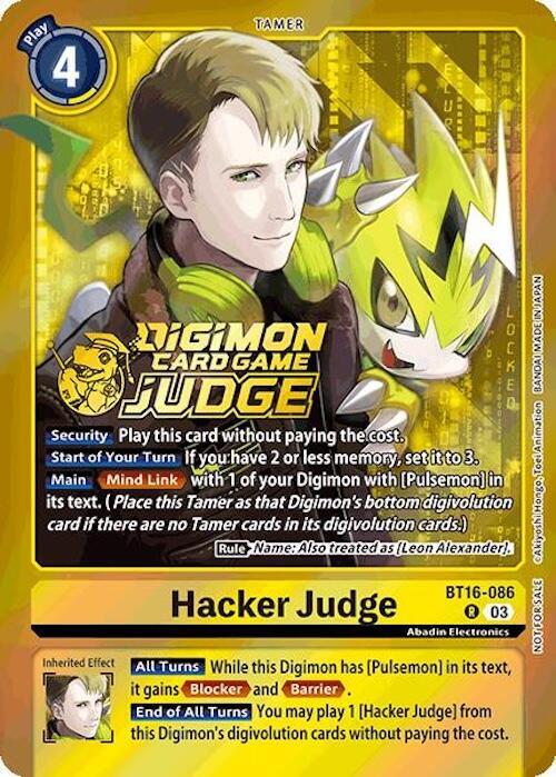 Hacker Judge BT16-086 [ Inglese / Giapponese ]