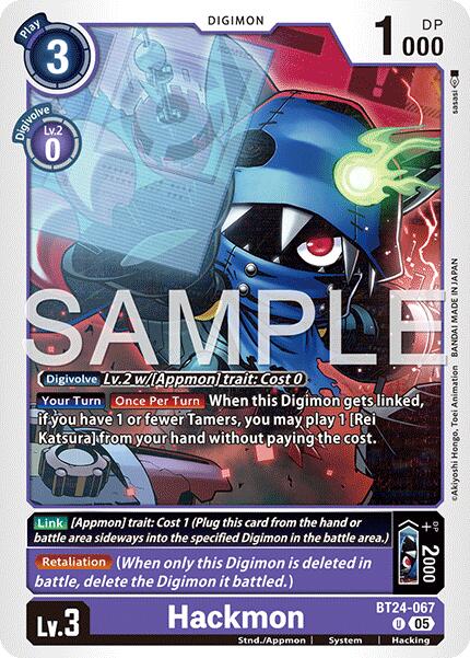 Hackmon BT24-067 [ Inglese / Giapponese ]