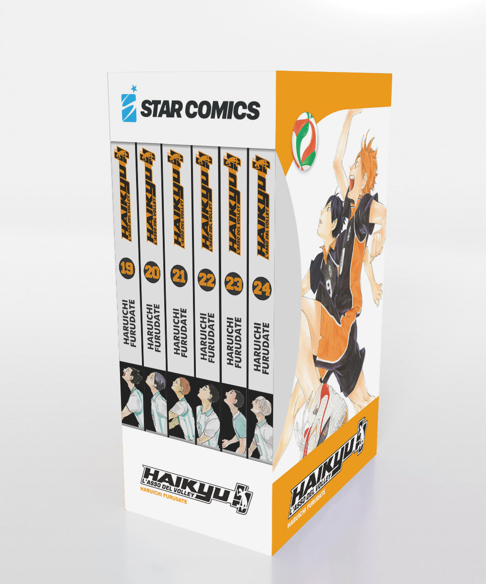 Haikyu!! Collection Cofanetto Box 4 (Vol. 19-24) – Star Collection 36 – Edizioni Star Comics – Italiano
