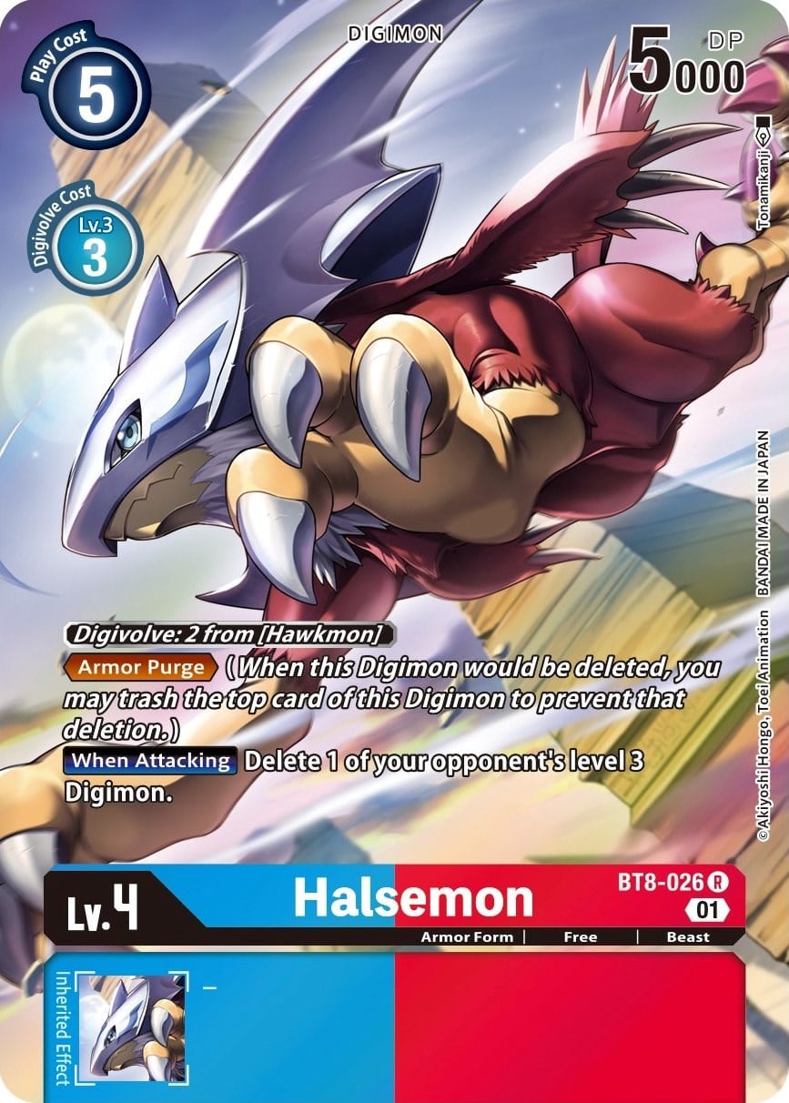 Halsemon BT8-026 [ Inglese / Giapponese ]