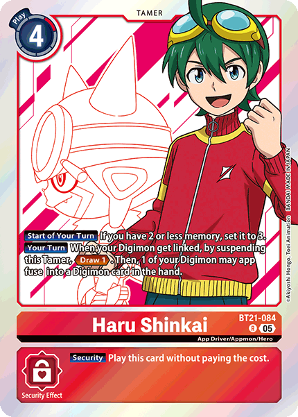 Haru Shinkai BT21-084 [ Inglese / Giapponese ]