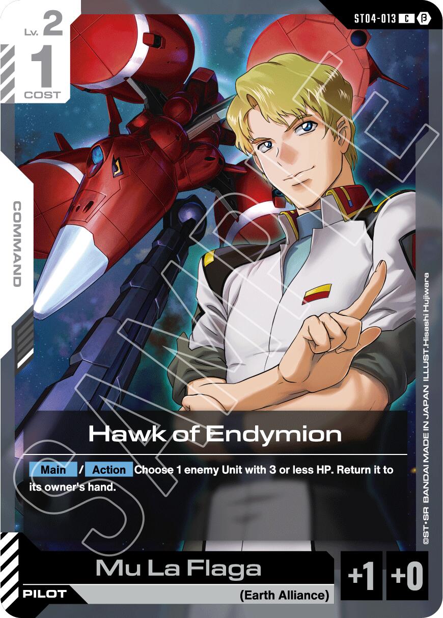 Hawk of Endymion ST04-013 [ Inglese / Giapponese ]
