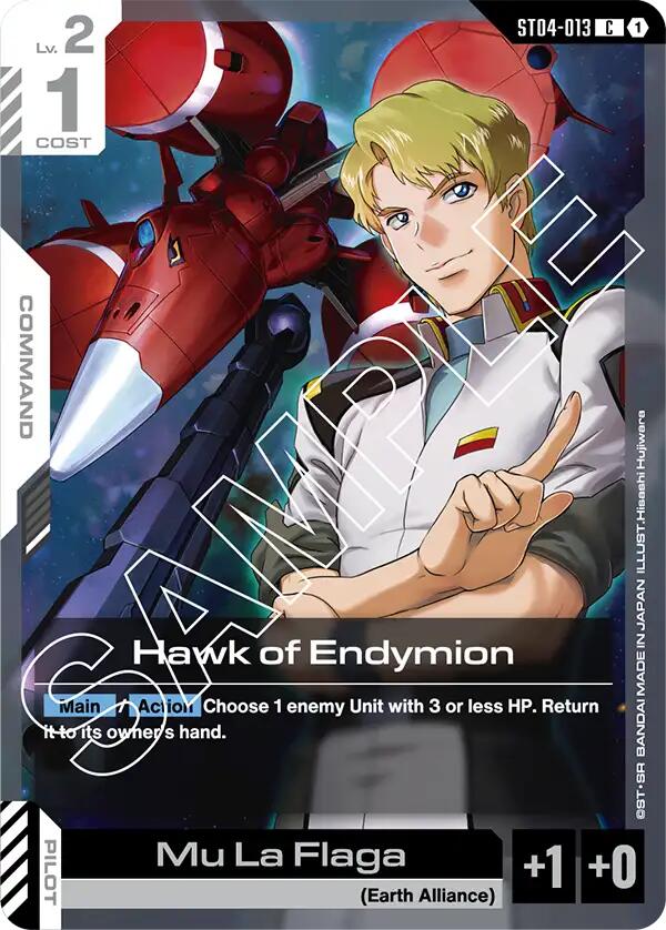 Hawk of Endymion ST04-013 [ Inglese / Giapponese ]