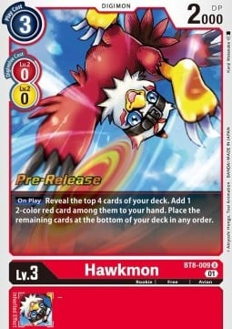 Hawkmon BT8-009 [ Inglese / Giapponese ]