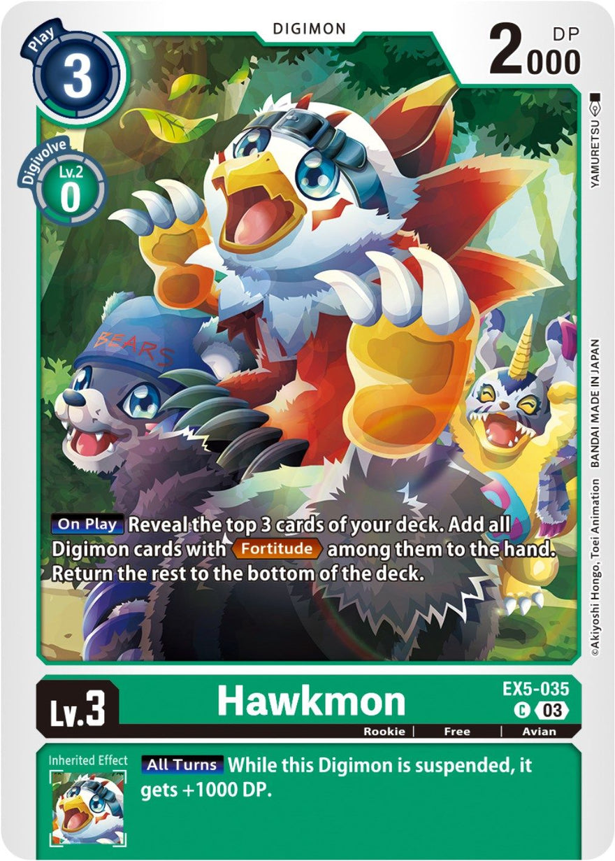 Hawkmon EX5-035 [ Inglese / Giapponese ]