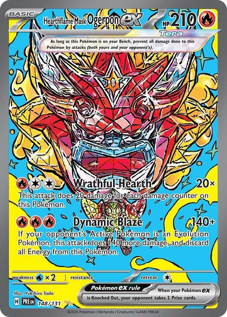 Ogerpon Maschera Focolare-ex - Evoluzioni Prismatiche 017/131 [ Italiano ]