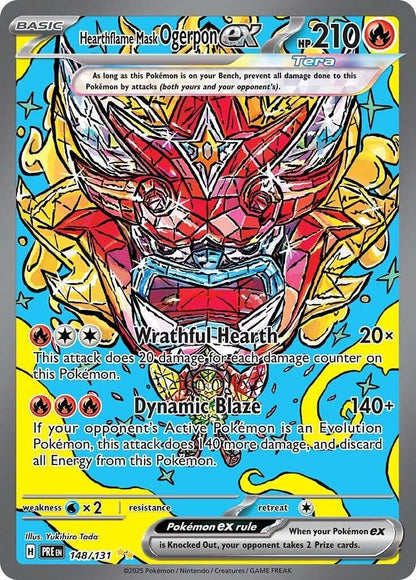 Ogerpon Maschera Focolare-ex - Evoluzioni Prismatiche 017/131 [ Italiano ]