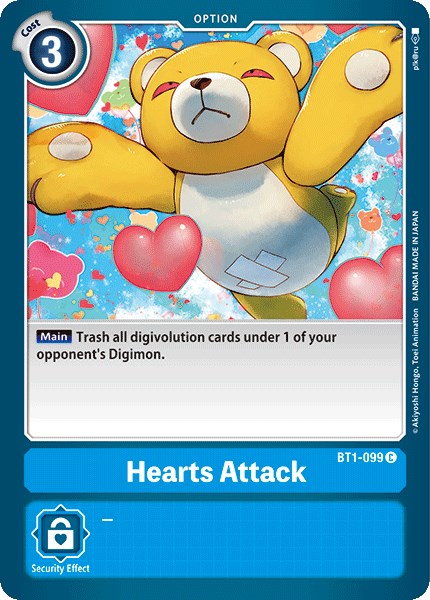 Hearts Attack BT1-099 [ Inglese / Giapponese ]