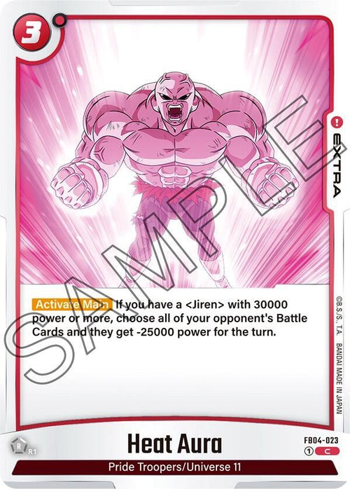 Heat Aura FB04-023 [ Inglese / Giapponese ]