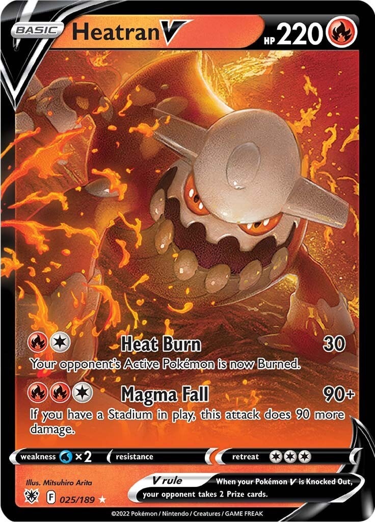 Heatran V - Lucentezza Siderale 025/189 [ Italiano / Inglese ]
