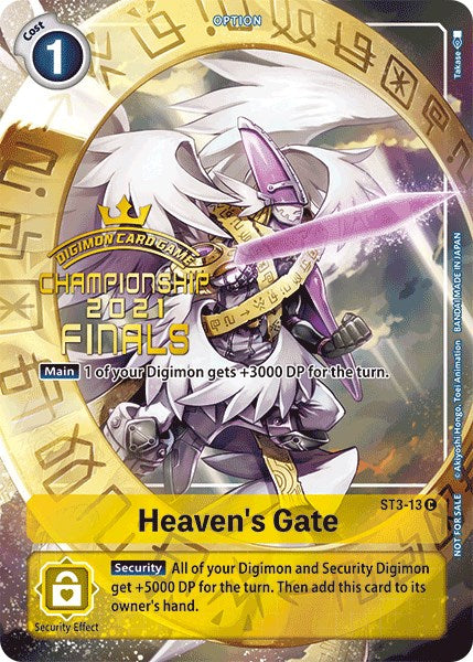Heaven's Gate ST3-13 [ Inglese / Giapponese ]