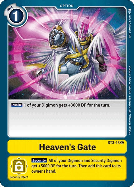 Heaven's Gate ST3-13 [ Inglese / Giapponese ]