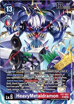 HeavyMetaldramon EX7-062 [ Inglese / Giapponese ]