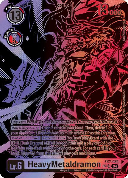 HeavyMetaldramon EX7-023 [ Inglese / Giapponese ]
