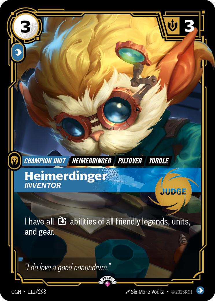 Heimerdinger - Inventor (Promo) [ Inglese / Cinese Semplificato ]