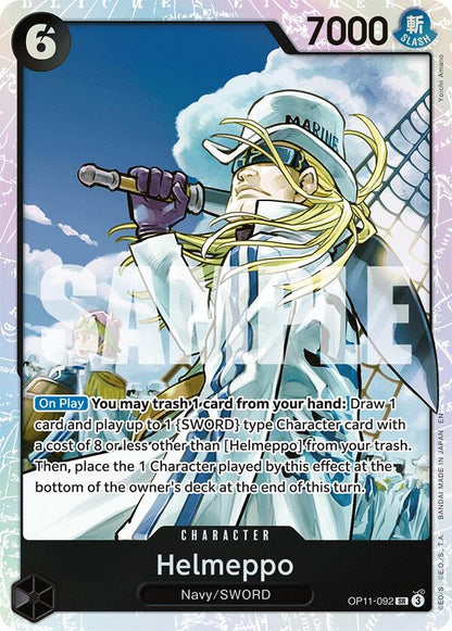 Helmeppo OP11-092 [ Inglese / Giapponese / Francese / Cinese Semplificato ]