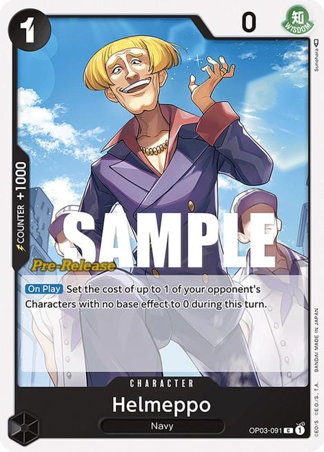 Helmeppo OP03-091 [ Inglese / Giapponese / Francese / Cinese Semplificato ]
