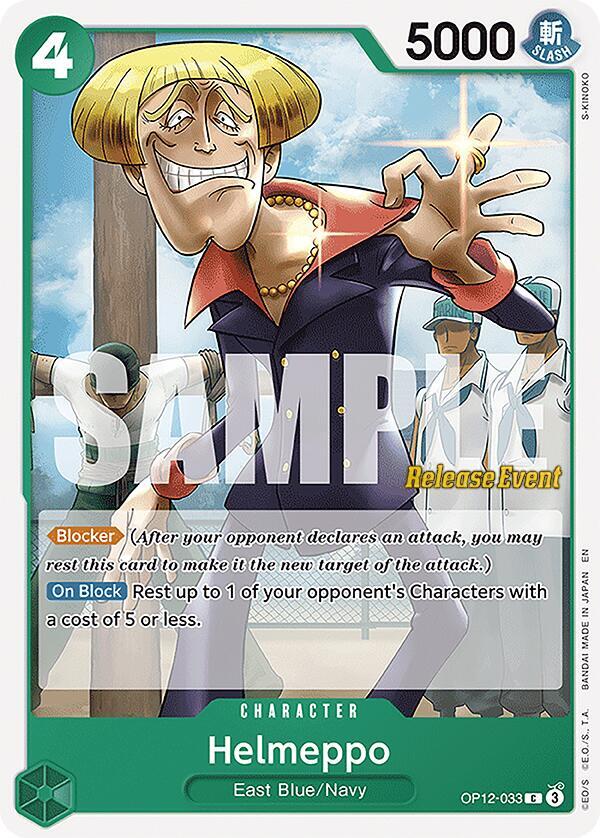 Helmeppo OP12-033 [ Inglese / Giapponese / Francese / Cinese Semplificato ]