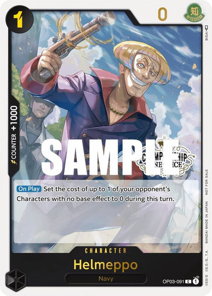 Helmeppo OP03-091 [ Inglese / Giapponese / Francese / Cinese Semplificato ]