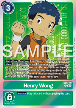 Henry Wong ST17-10 [ Inglese / Giapponese ]