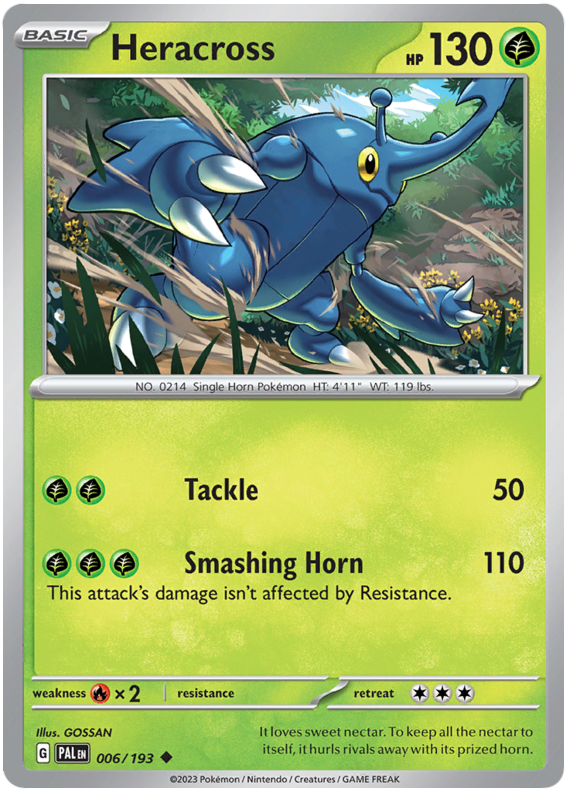 Heracross - Evoluzioni a Paldea 006/193 [ Italiano ]