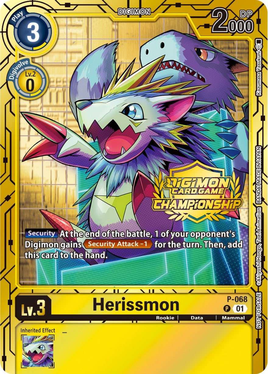 Herissmon P-068 [ Inglese / Giapponese ]