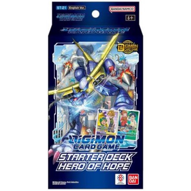 DIGIMON - Mazzo - Hero of Hope ST - 21 - Starter Deck (ENG)