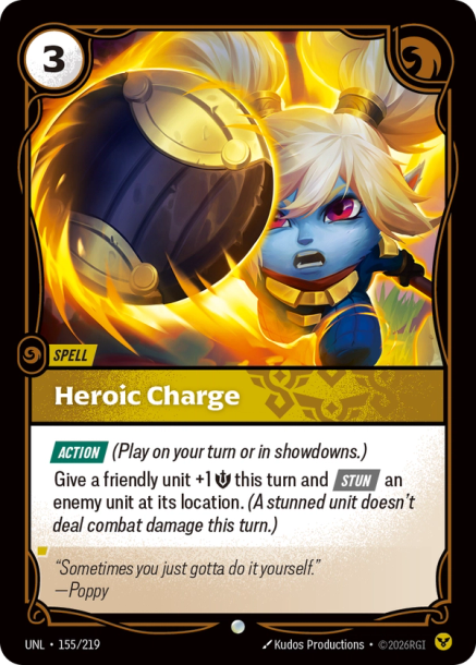 Heroic Charge (Common) [ Inglese / Cinese Semplificato ]