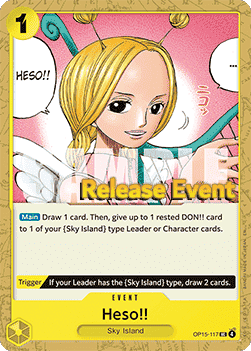 Heso!! OP15-004 [ Inglese / Giapponese / Francese / Cinese Semplificato ]