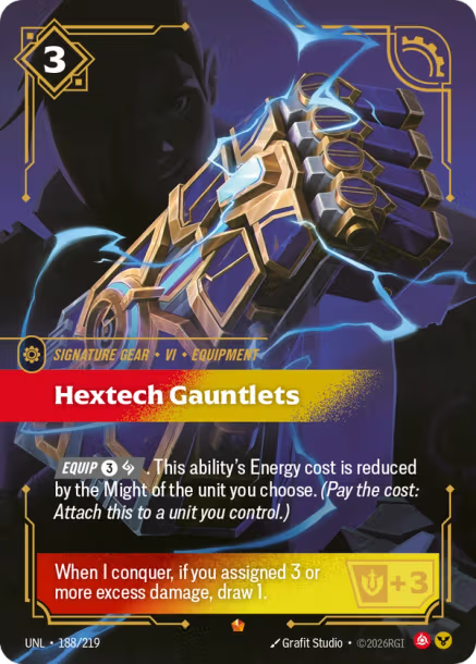 Hextech Gauntlets (EPIC) [ Inglese / Cinese Semplificato ]