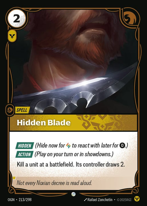 Hidden Blade (Common) [ Inglese / Cinese Semplificato ]