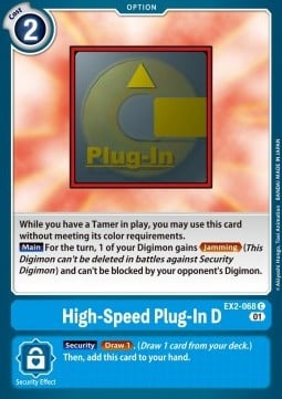 High-Speed Plug-In D EX2-068 [ Inglese / Giapponese ]
