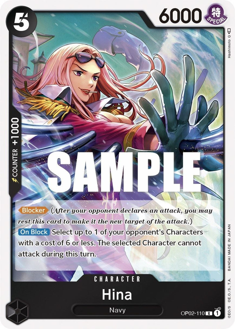 Hina OP02-110 [ Inglese / Giapponese / Francese / Cinese Semplificato ]