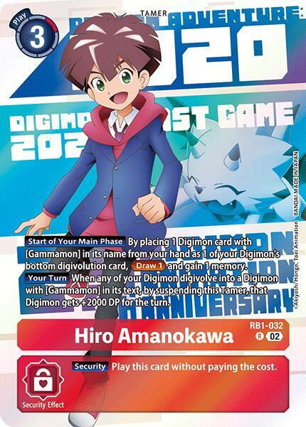 Hiro Amanokawa RB1-032 [ Inglese / Giapponese ]