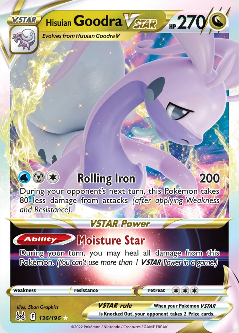 Goodra di Hisui V ASTRO - Origine Perduta 136/196 [ Italiano / Inglese ]