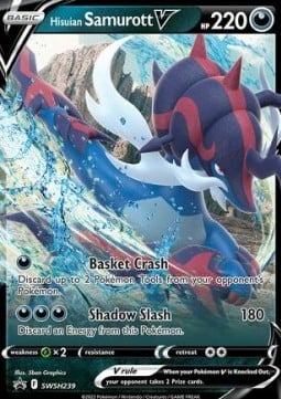 Samurott di Hisui V - Lucentezza Siderale 101/189 [ Italiano / Inglese ]