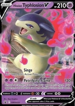 Typhlosion di Hisui V - Lucentezza Siderale 053/189 [ Italiano / Inglese ]