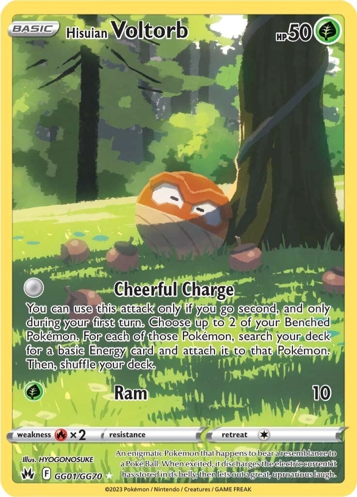 Voltorb di Hisui - Zenit Regale GG01/GG70 [ Italiano ]