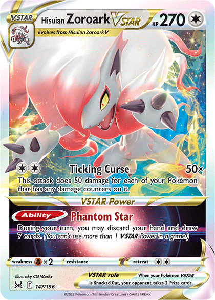 Zoroark di Hisui V ASTRO - Origine Perduta 147/196 [ Italiano ]