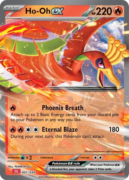 Ho-Oh ex - Pokémon TCG Classic: Charizard & Ho-Oh ex Deck 007/034 [ Inglese ]