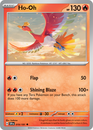 Ho-Oh - Scintille Folgoranti 019/191 [ Italiano / Inglese ]