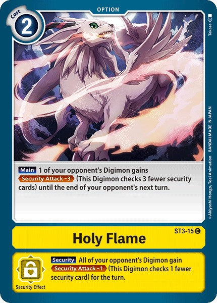 Holy Flame ST3-15 [ Inglese / Giapponese ]