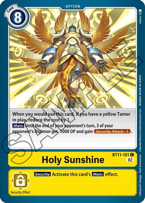 Holy Sunshine BT11-101 [ Inglese / Giapponese ]