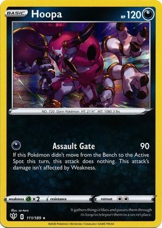 Hoopa - Fiamme Oscure 111/189 [ Italiano / Inglese ]