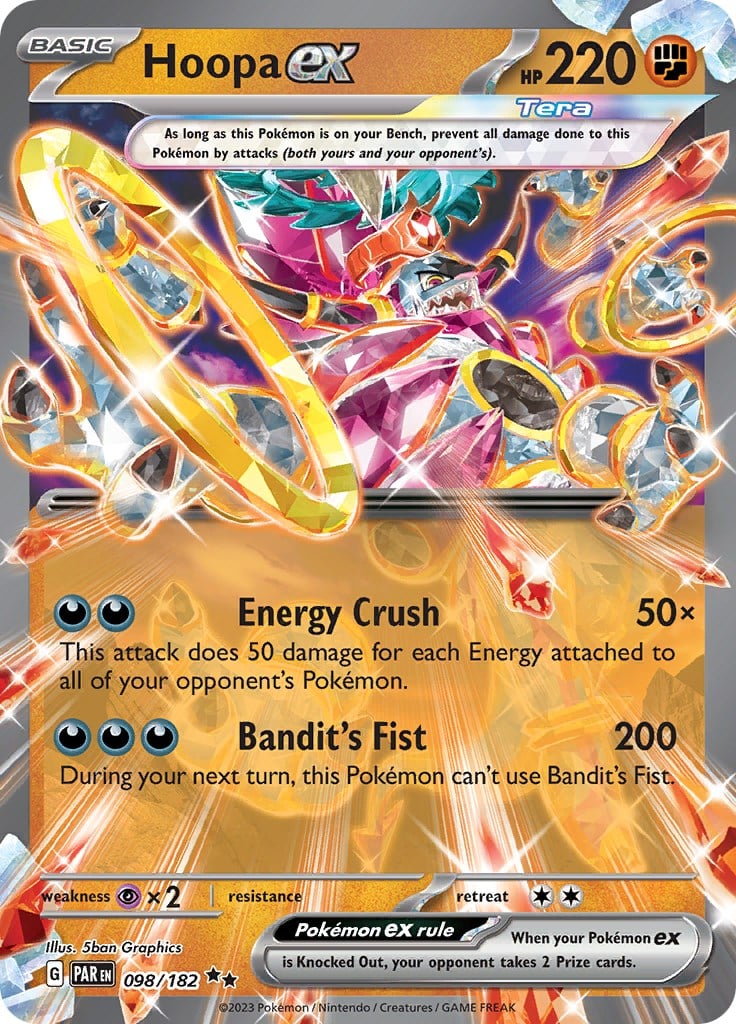 Hoopa-ex - Paradosso Temporale 098/182 [ Italiano ]