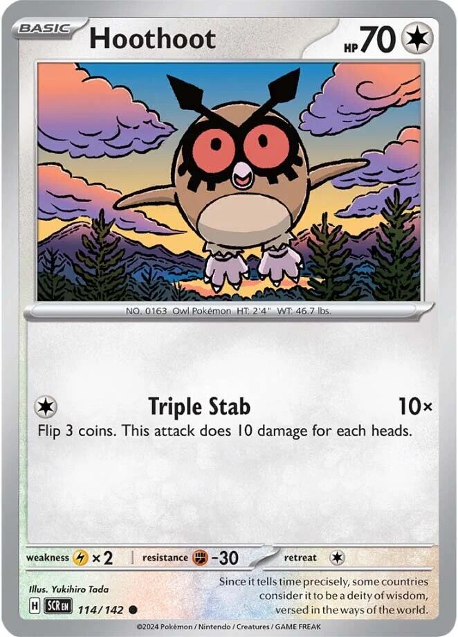Hoothoot - Corona Astrale 114/142 [ Italiano / Inglese ]