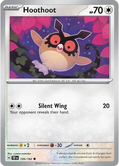 Hoothoot - Cronoforze 126/162 [ Italiano ]