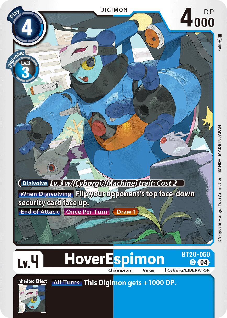 HoverEspimon BT20-050 [ Inglese / Giapponese ]